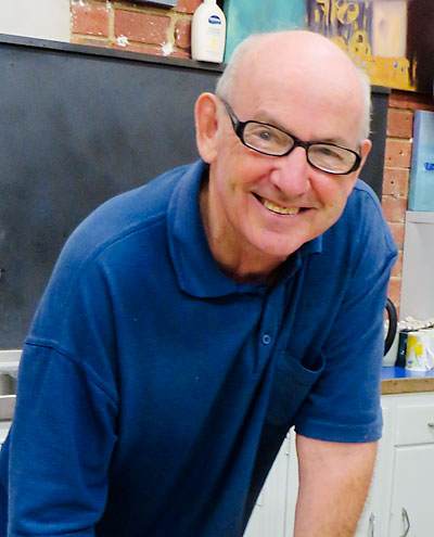 Peninsula Arts tutor Malcolm Beattie
