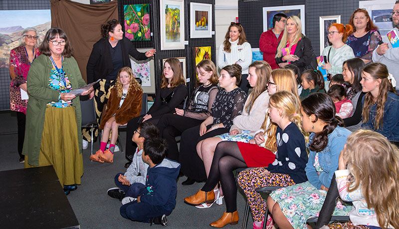 2022 Spring Art Show Childrens' Art Award ceremony