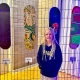 Drift Rolling Canvas Exhibition 2023 - decorated skateboards with artist