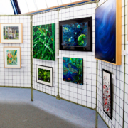 Open Studio - artwork on display