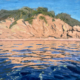 Unfinished acrylic painting by Rick Matear
