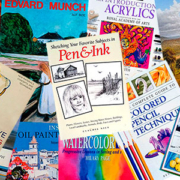 Selection of art books