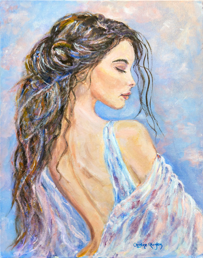 Christine Quigley – Serenity – Acrylic Christine Quigley - Serenity - Acrylic