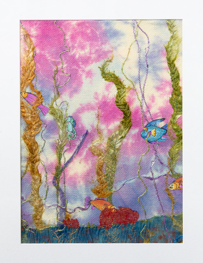 Ruth Quinn – Swimming Through Threads – Textiles Ruth Quinn - Swimming Through Threads - Textiles