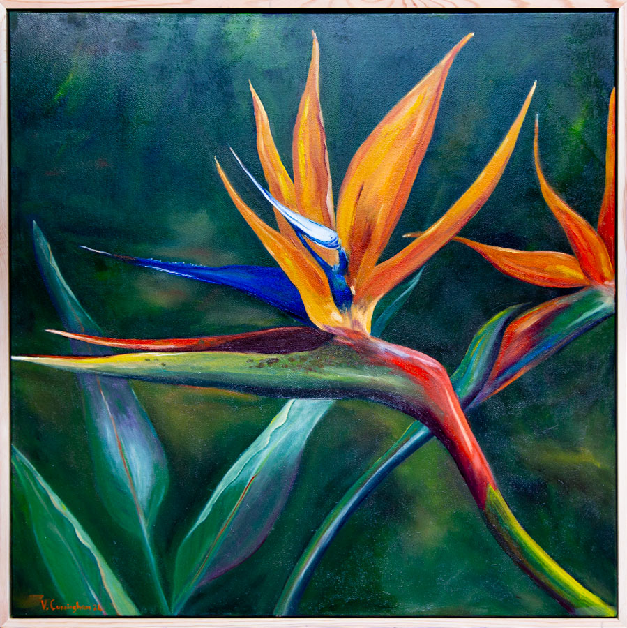 Veronica Cunningham – A Bit of Paradise – Oil Veronica Cunningham - A Bit of Paradise - Oil